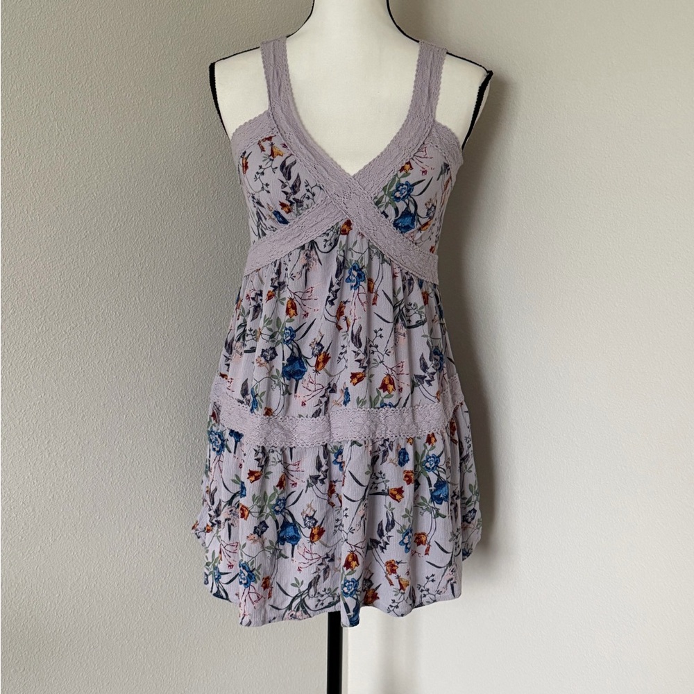 Xhilaration Multicolor Floral Mini Dress